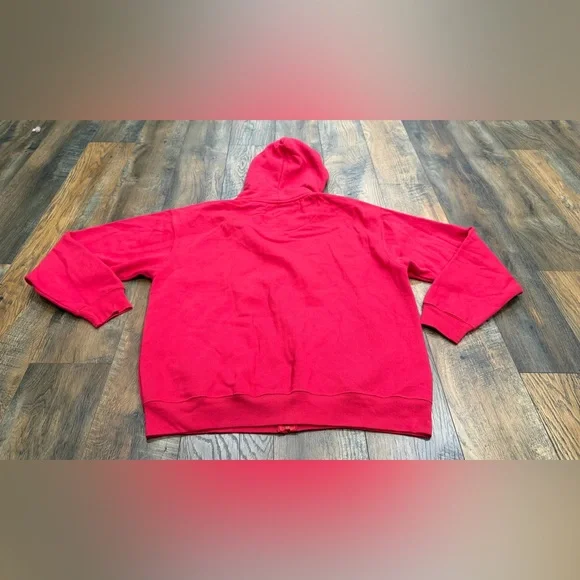 Cabo San Lucas Adult Zip Up Hoodie, Size Large, Red Blue - Picture 7 of 7